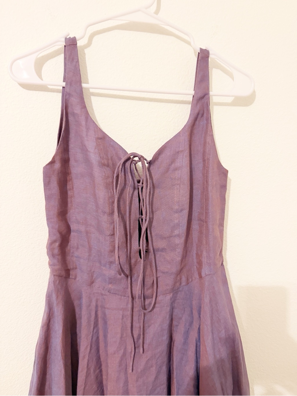 Linennaive Wisteria 23 Dress In Coppery Purple — image 5 of 8